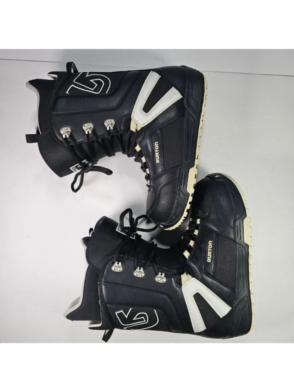 Burton Tribute Snowboard Boots Men's Size 12 Black Imprint Liner